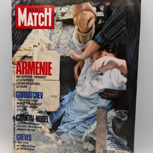 Paris Match Magazine December 22, 1988 - Iconic Collectible